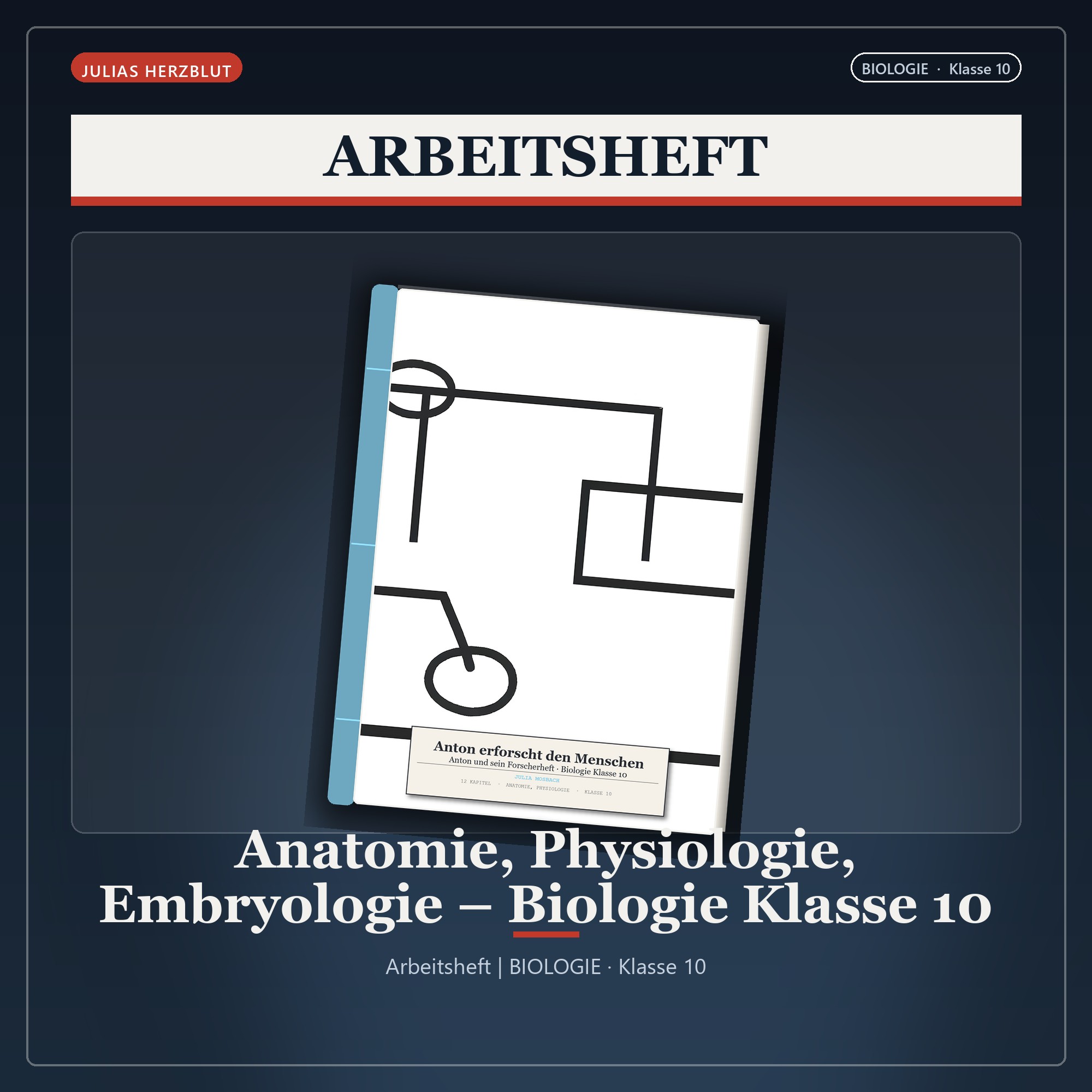 Anatomie, Physiologie, Embryologie – Biologie Klasse 10