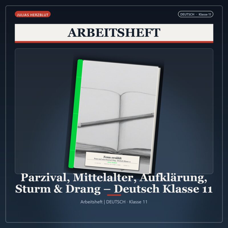 Parzival, Mittelalter, Aufklärung, Sturm & Drang – Deutsch Klasse 11