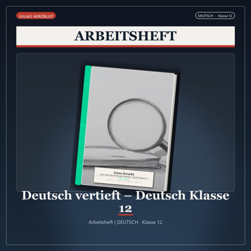 Deutsch vertieft – Deutsch Klasse 12