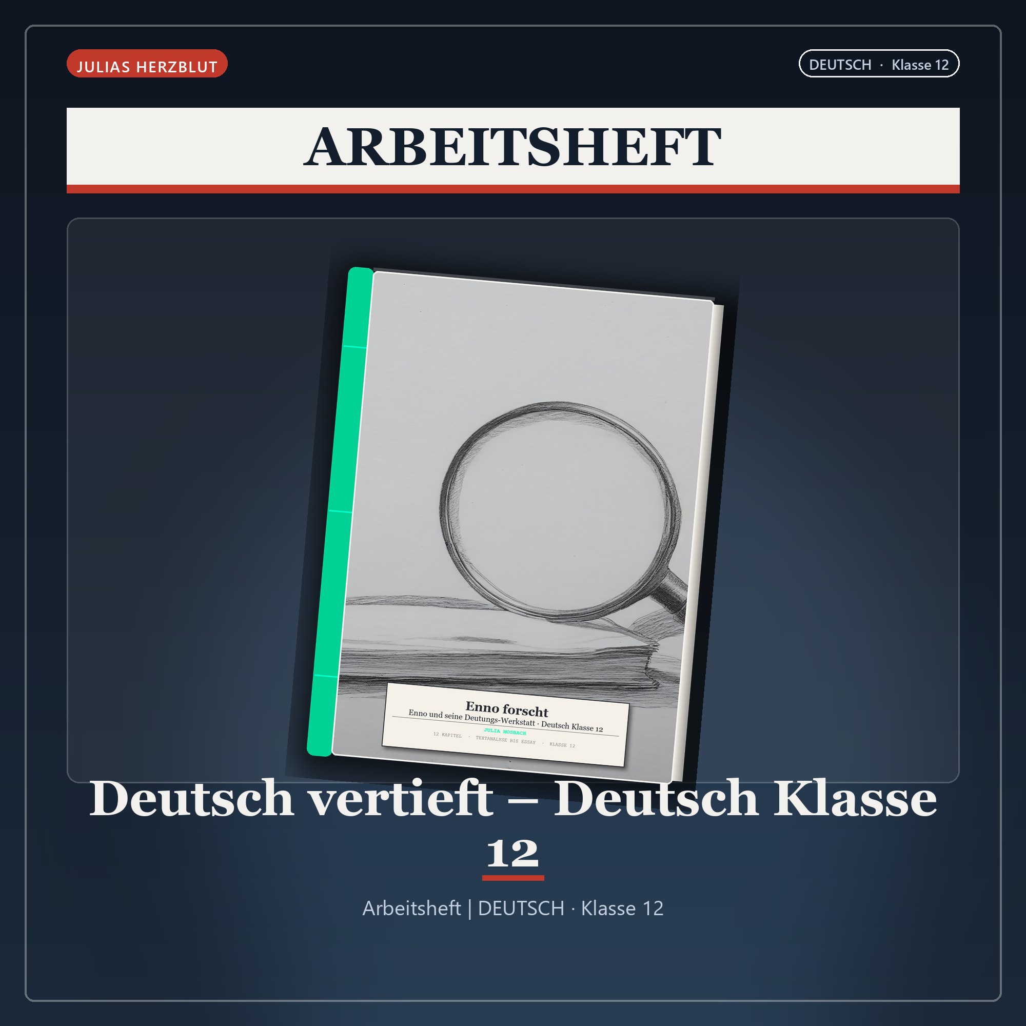 Deutsch vertieft – Deutsch Klasse 12