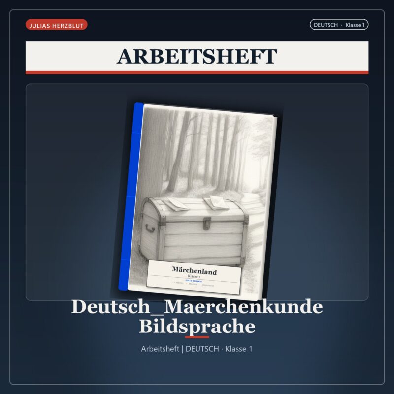 Märchenland Märchen hören, erzählen, malen - ein Bilder- und Erzählheft für die Klasse 1