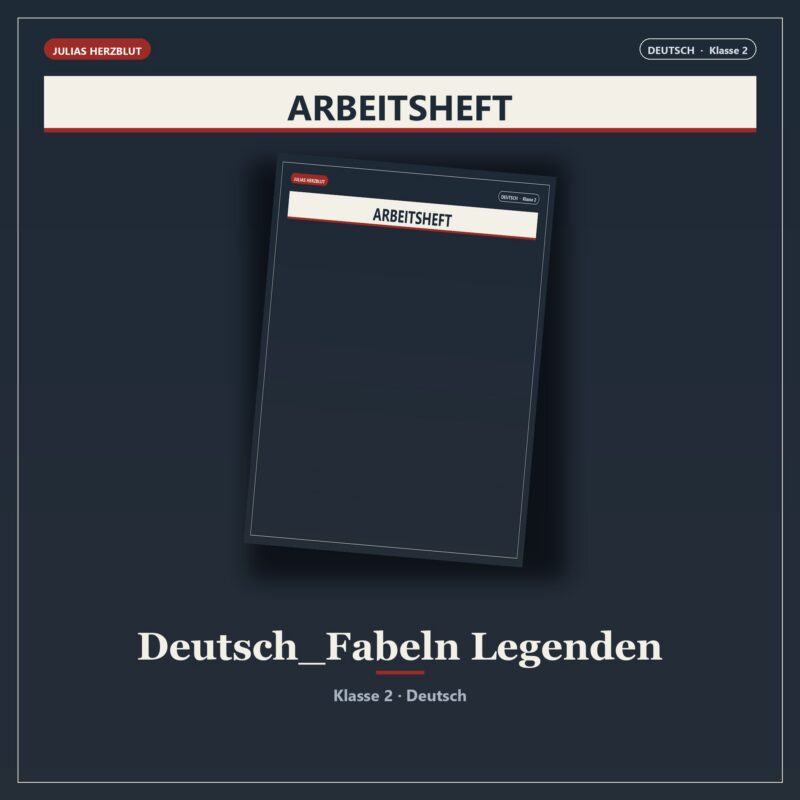Jonas und das Buch der Tiere und Menschen Deutsch Klasse 2 — Fabeln & Legenden (Erzählstoff)