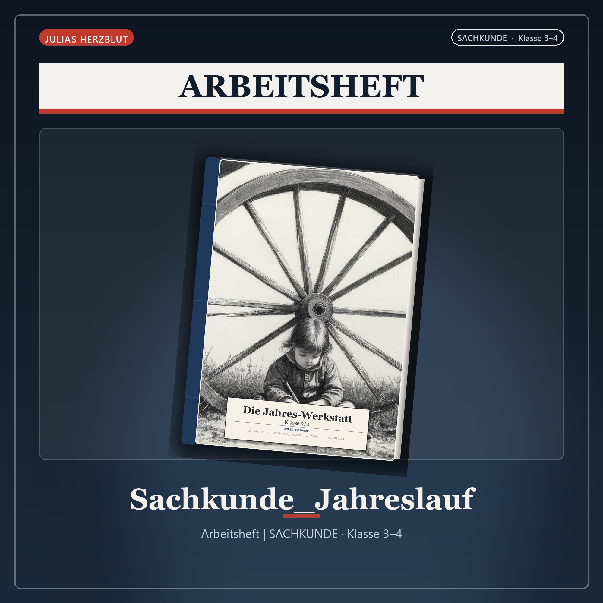 Die Jahres-Werkstatt – Vom Tag zum Jahr (Klasse 3 und 4)