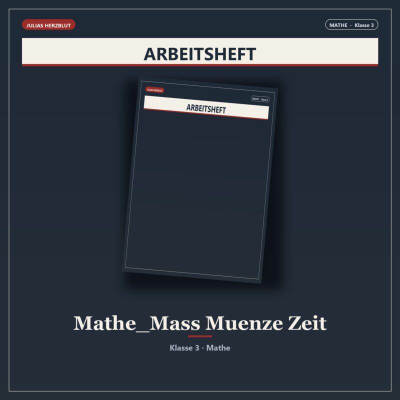 Zwicks Mess-Werkstatt Mathematik Klasse 3 — Maß, Münze, Zeit & Gewicht