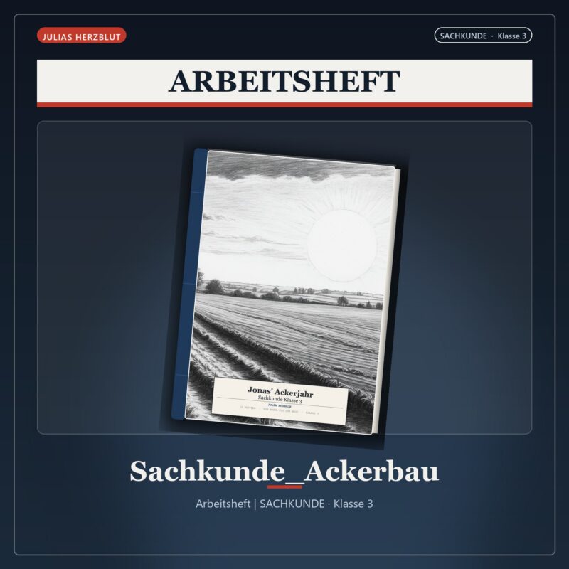 Jonas' Ackerjahr Sachkunde Klasse 3 — Vom Boden bis zum Brot