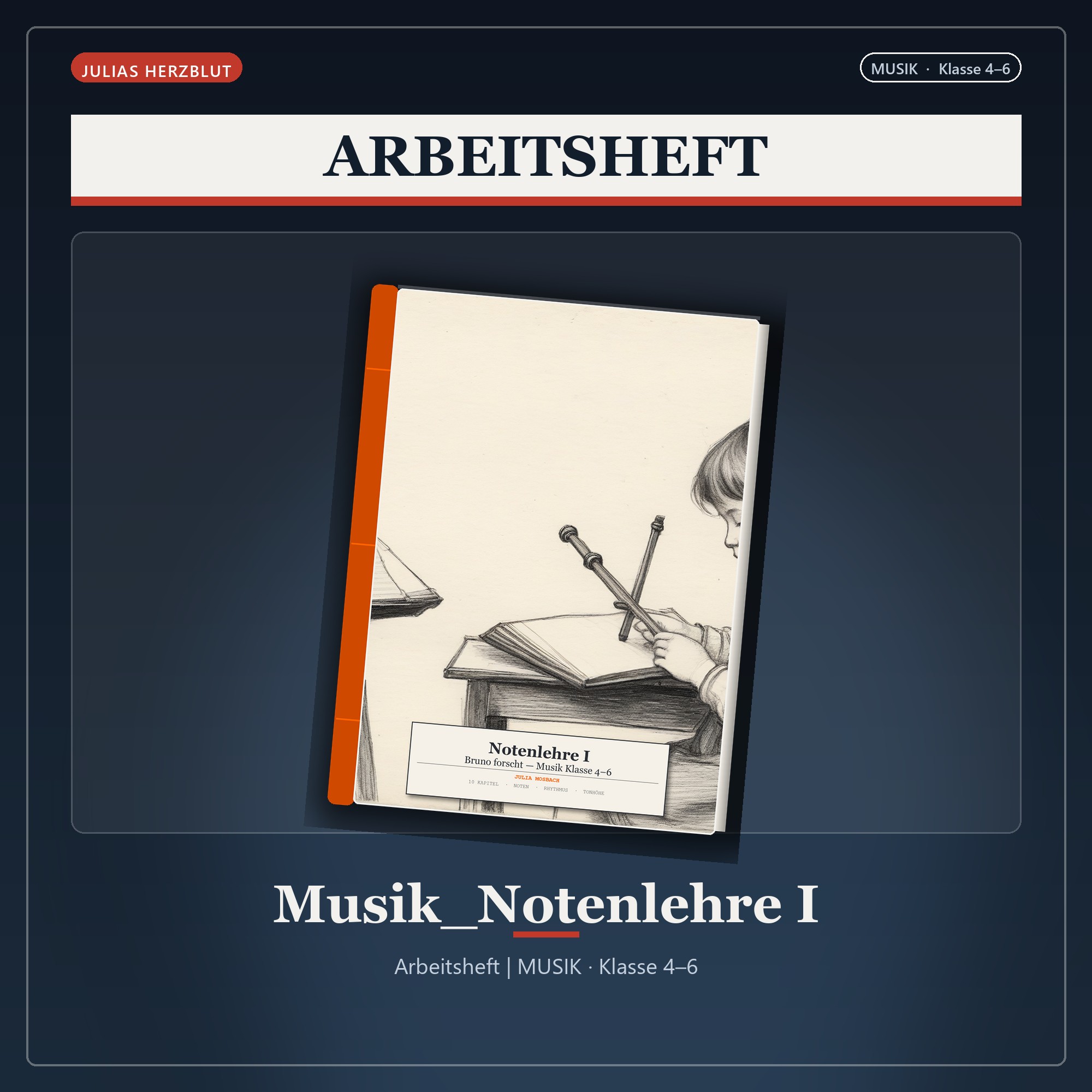 Bruno forscht — Musik Klasse 4–6: Notenlehre I