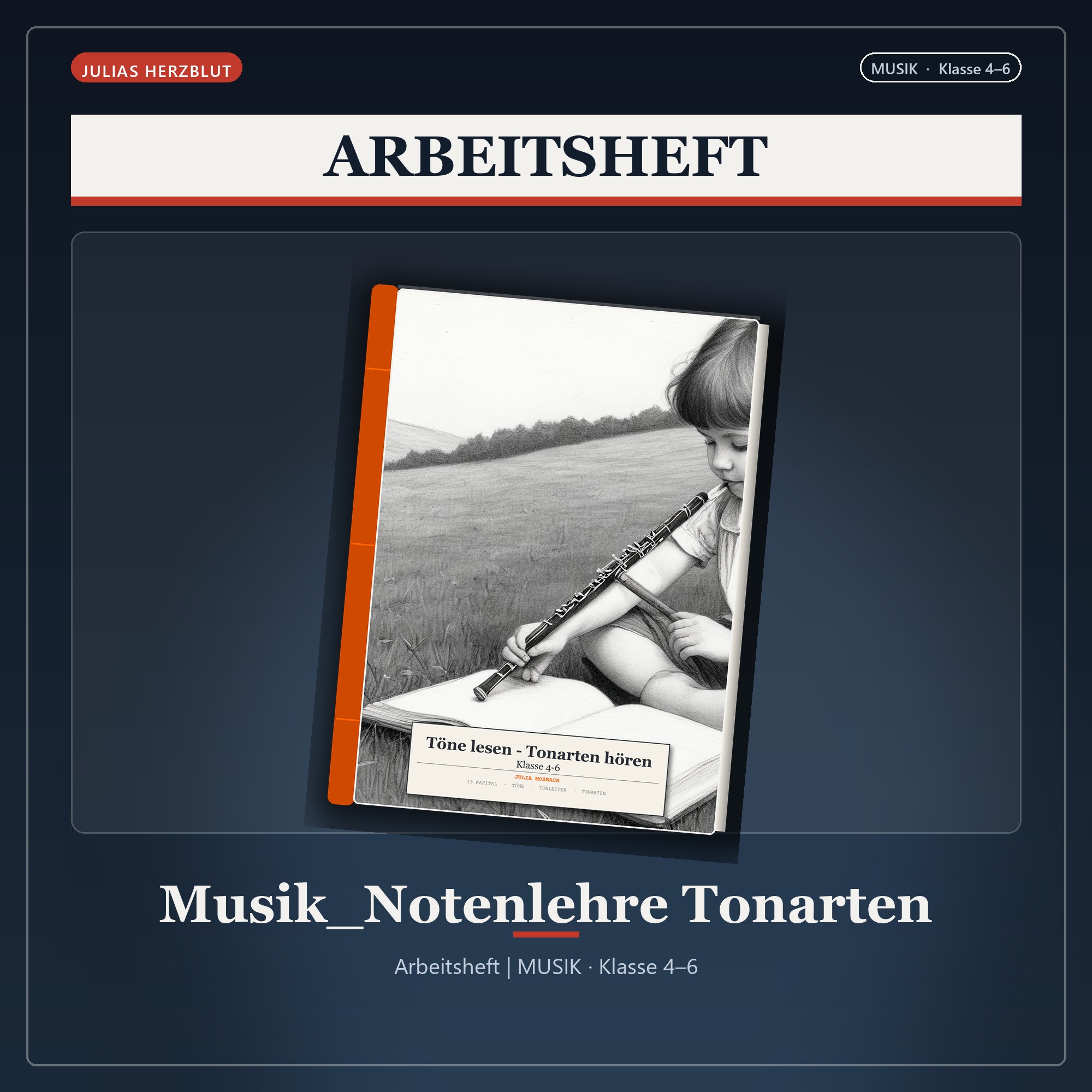 Töne lesen – Tonarten hören Notenlehre & Tonarten - ein Arbeitsheft für die Klasse 4 bis 6
