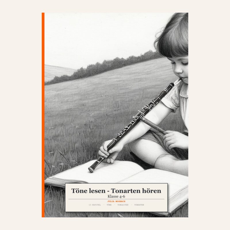 Töne lesen – Tonarten hören Notenlehre & Tonarten - ein Arbeitsheft für die Klasse 4 bis 6
