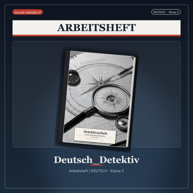 Detektivarbeit in der deutschen Sprache – Klasse 5