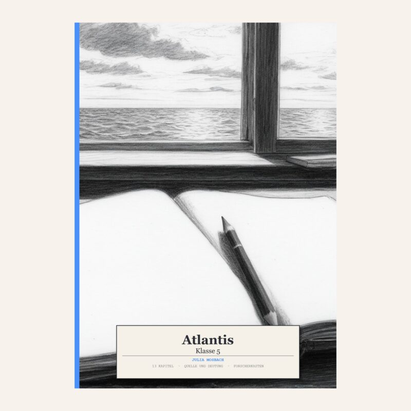 Die alte Karte Atlantis: Was erzählt wird und was wir wissen können - ein Arbeitsheft für die Klasse 5
