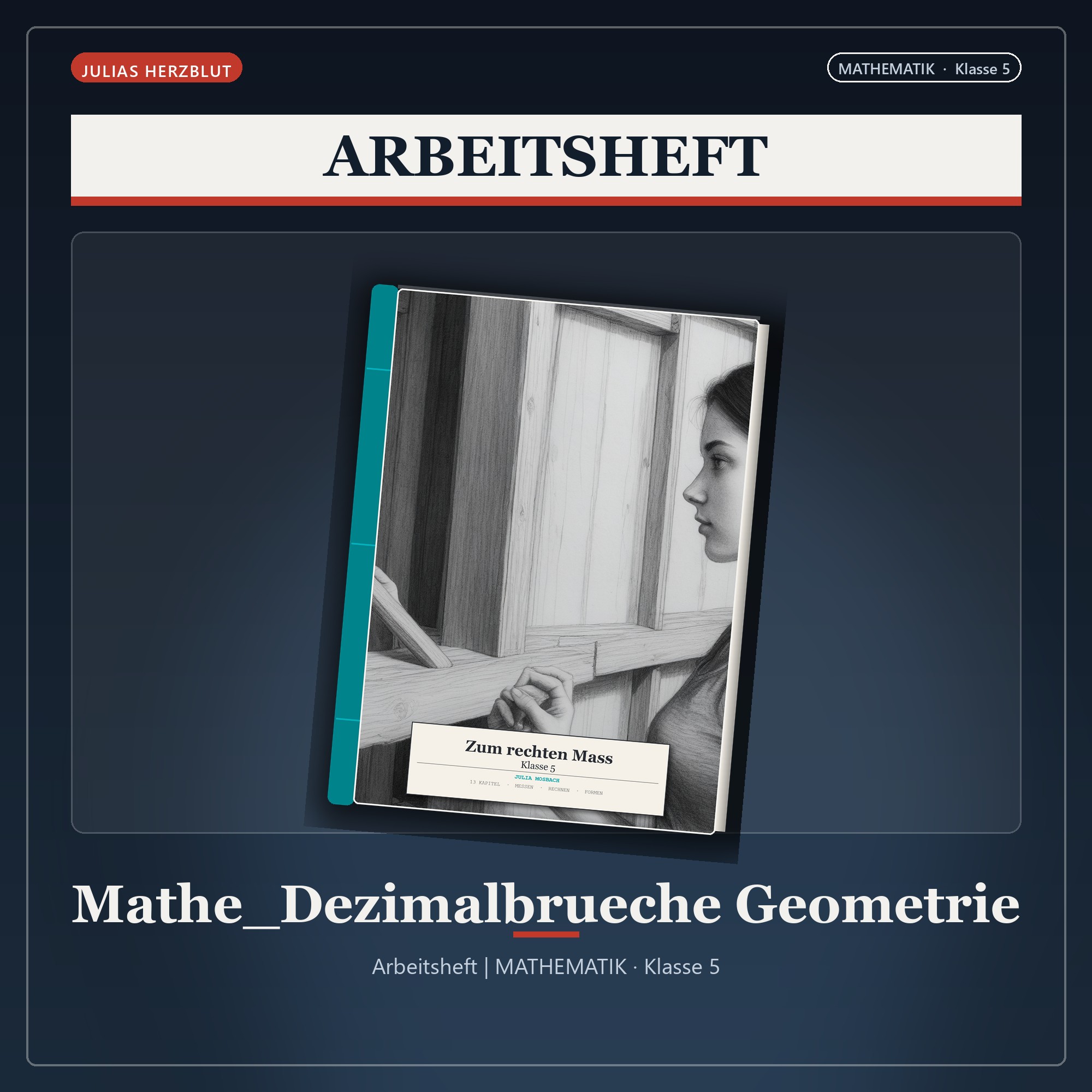 Zum rechten Maß Mathematik Klasse 5 – Dezimalbrüche & freie Geometrie