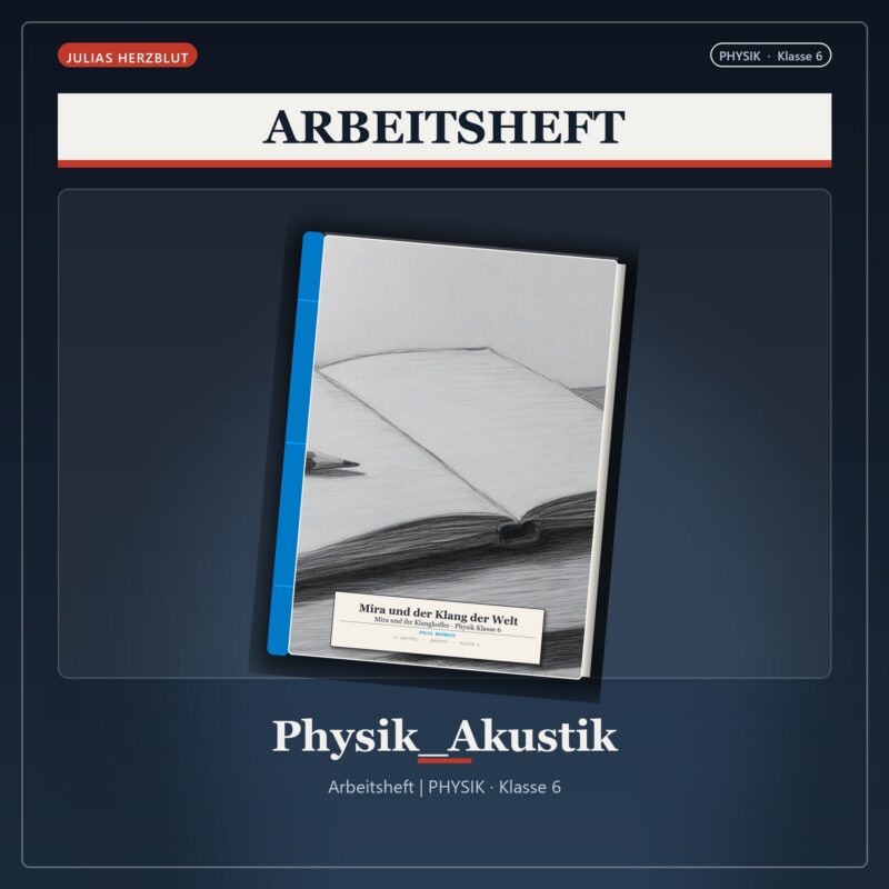 Mira und der Klang der Welt — Physik Klasse 6: Akustik