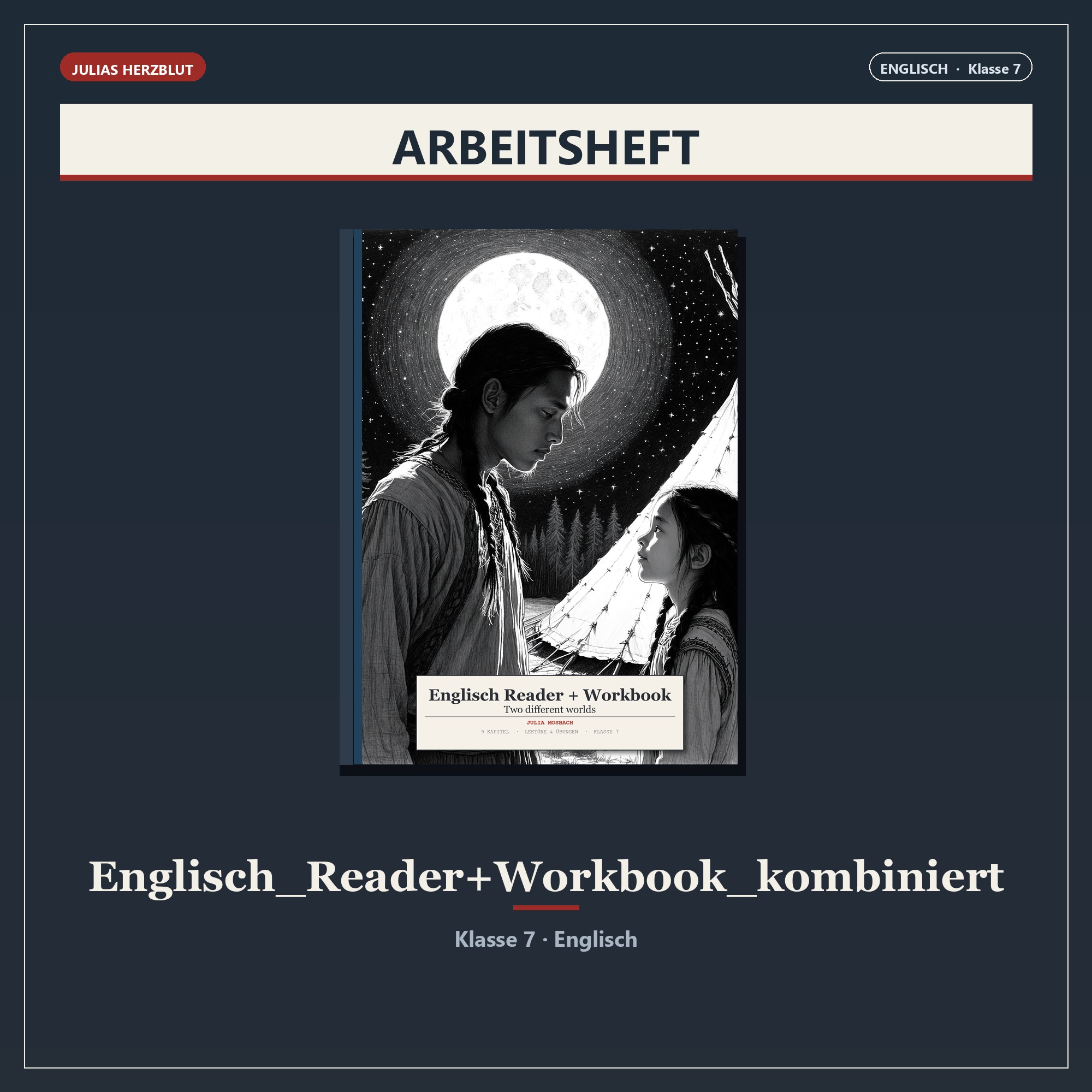 Two different worlds – Reader und Workbook Klasse 7 (Druckausgabe)