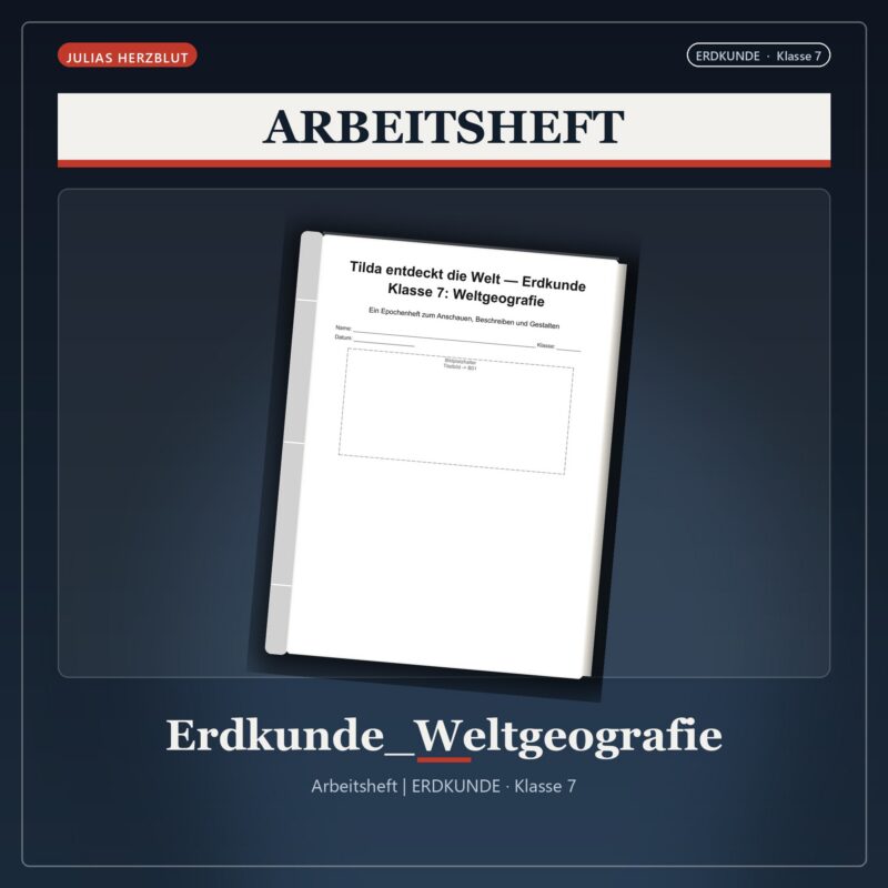 Tilda entdeckt die Welt — Erdkunde Klasse 7: Weltgeografie