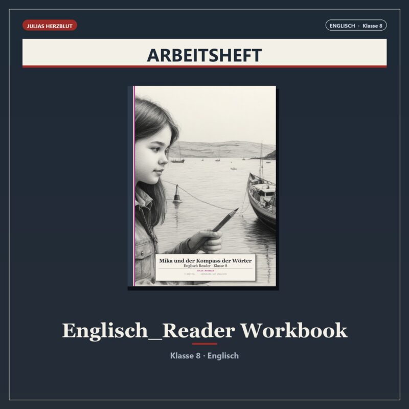 Mika und der Kompass der Wörter Englisch Klasse 8 - Workbook & Reader