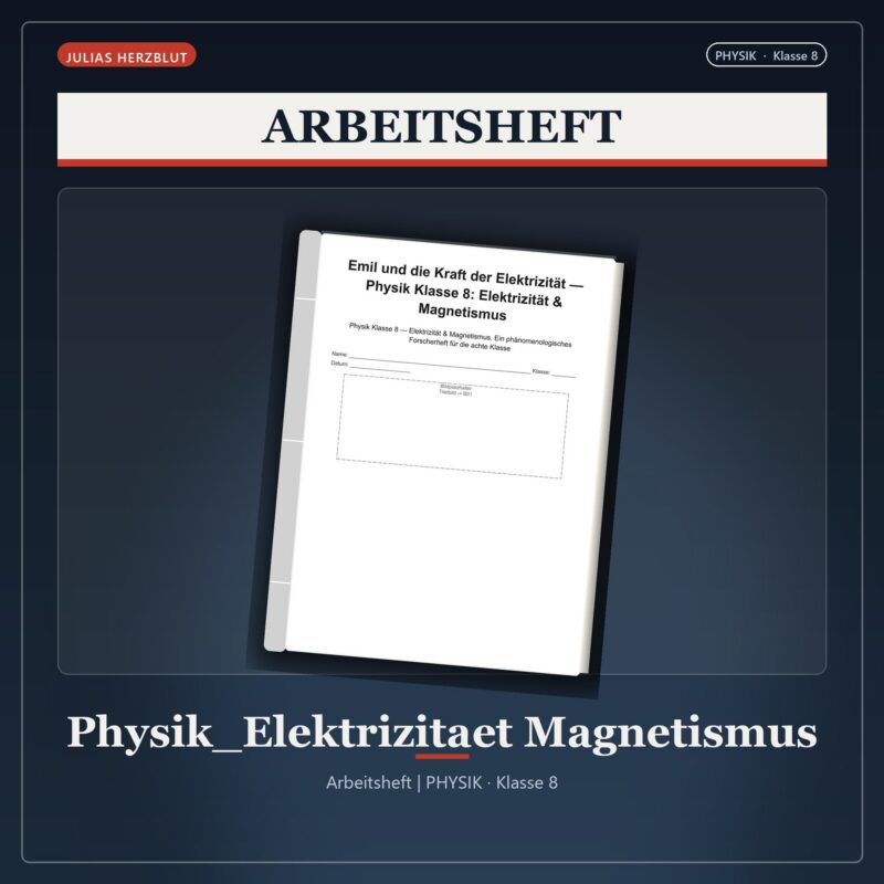 Emil und die Kraft der Elektrizität — Physik Klasse 8: Elektrizität & Magnetismus