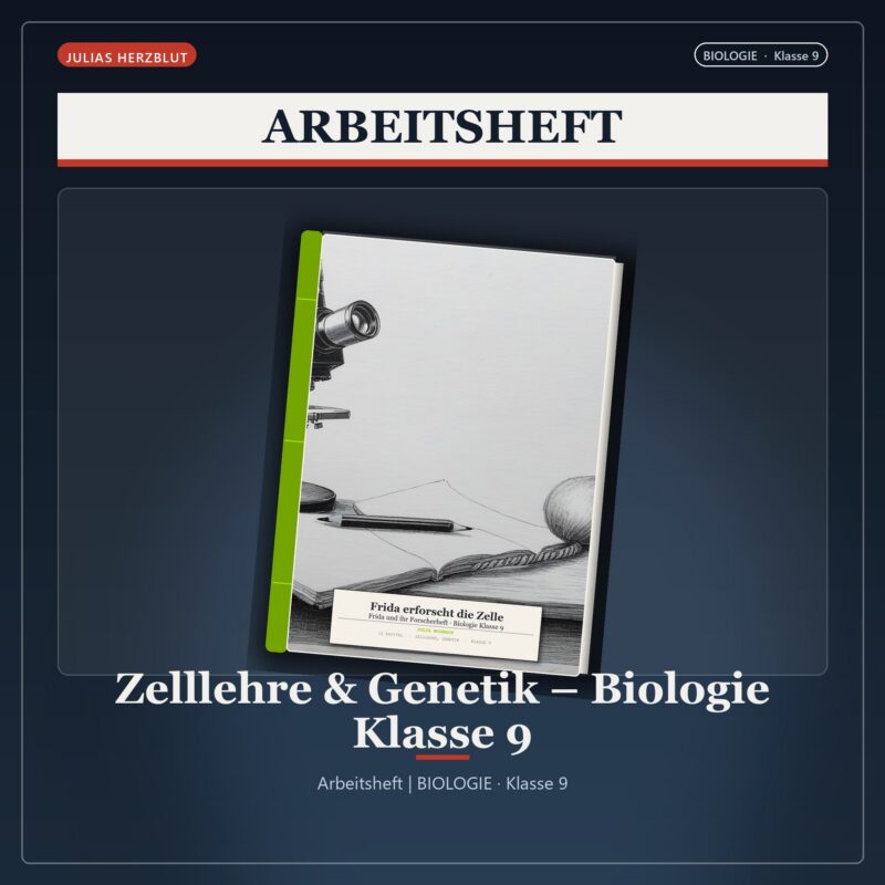 Zelllehre & Genetik – Biologie Klasse 9