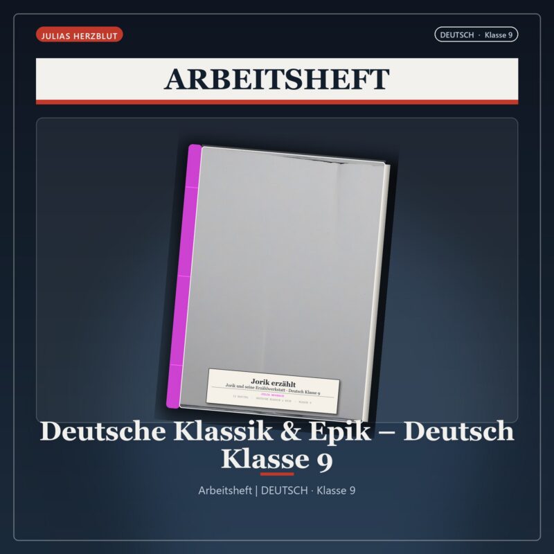 Deutsche Klassik & Epik – Deutsch Klasse 9