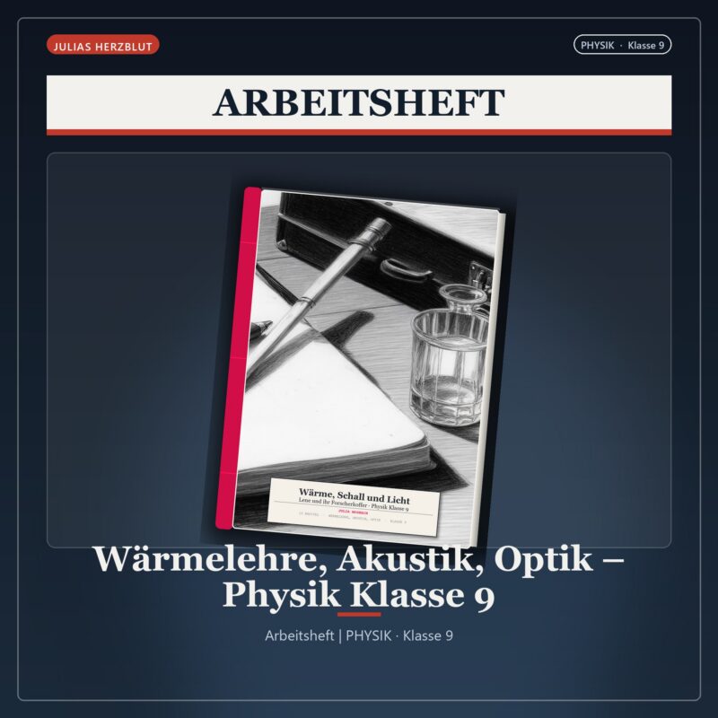 Wärmelehre, Akustik, Optik – Physik Klasse 9