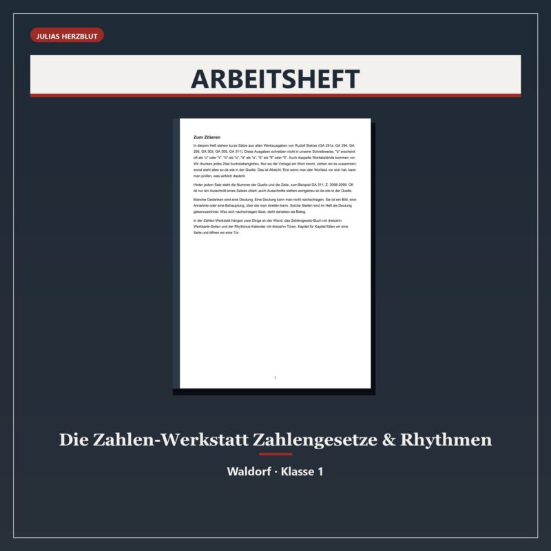Die Zahlen-Werkstatt Zahlengesetze & Rhythmen - für die Klasse 1 bis 4 und die Oberstufe (Klasse 9)