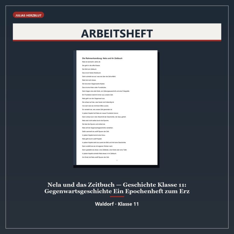 Nela und das Zeitbuch — Geschichte Klasse 11: Gegenwartsgeschichte