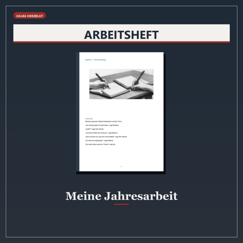 Meine Jahresarbeit – Prozessbegleiter