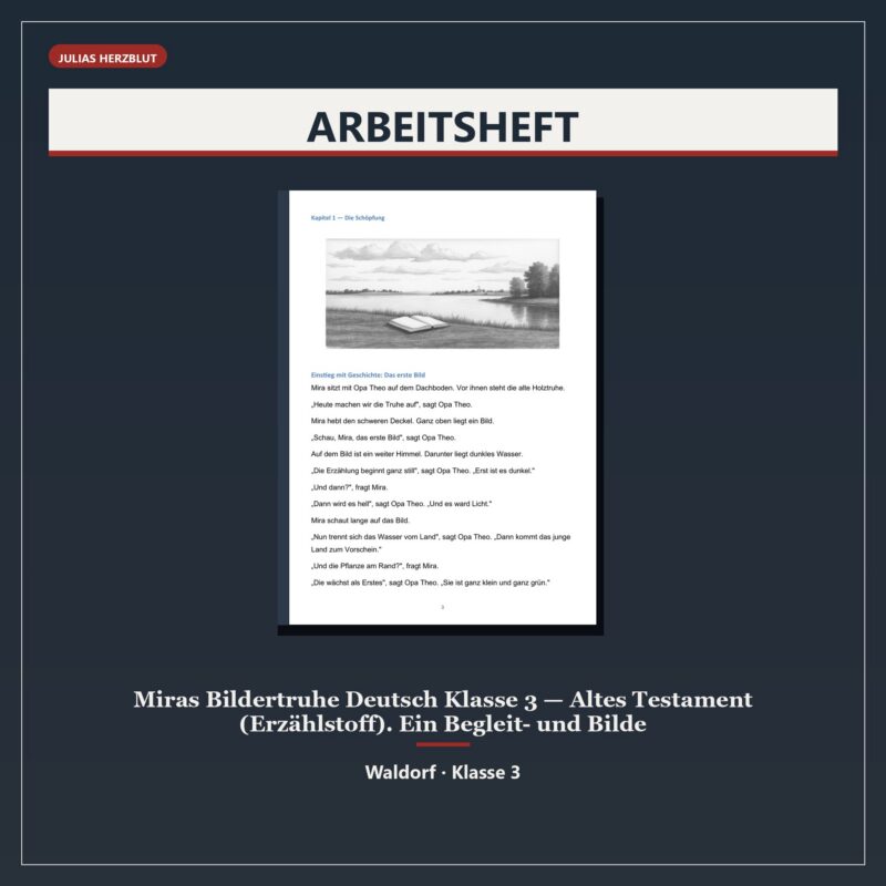 Miras Bildertruhe Deutsch Klasse 3 — Altes Testament (Erzählstoff)