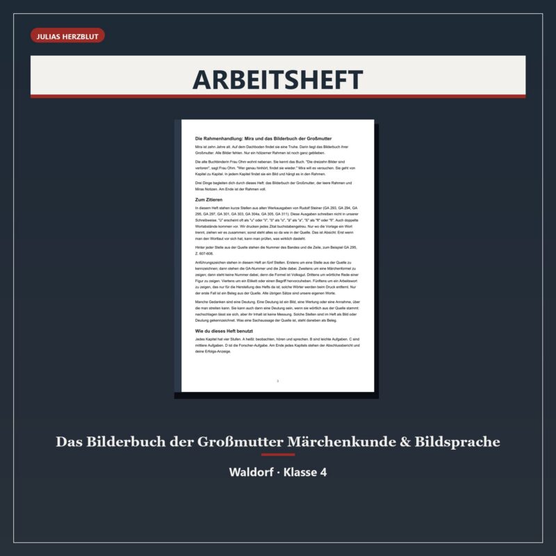 Das Bilderbuch der Großmutter Märchenkunde & Bildsprache - für die Klasse 4 bis 6