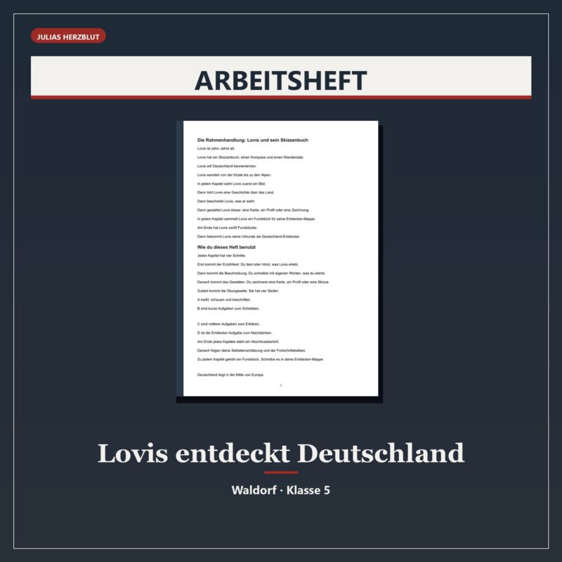Lovis entdeckt Deutschland – Erdkunde Klasse 5: Deutschland