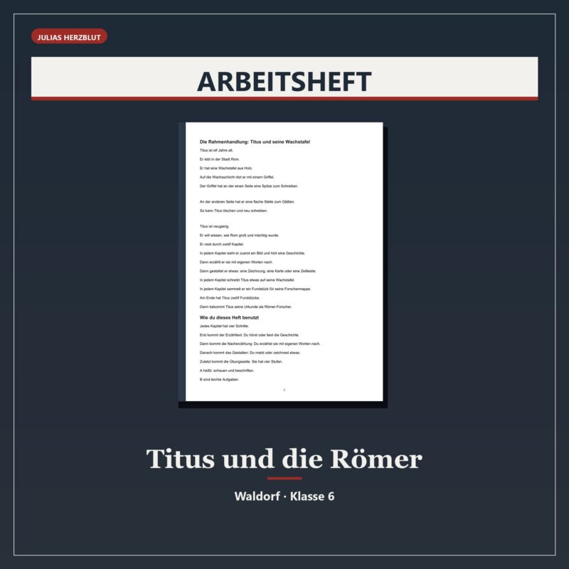 Titus und die Römer – Geschichte Klasse 6: Römische Geschichte
