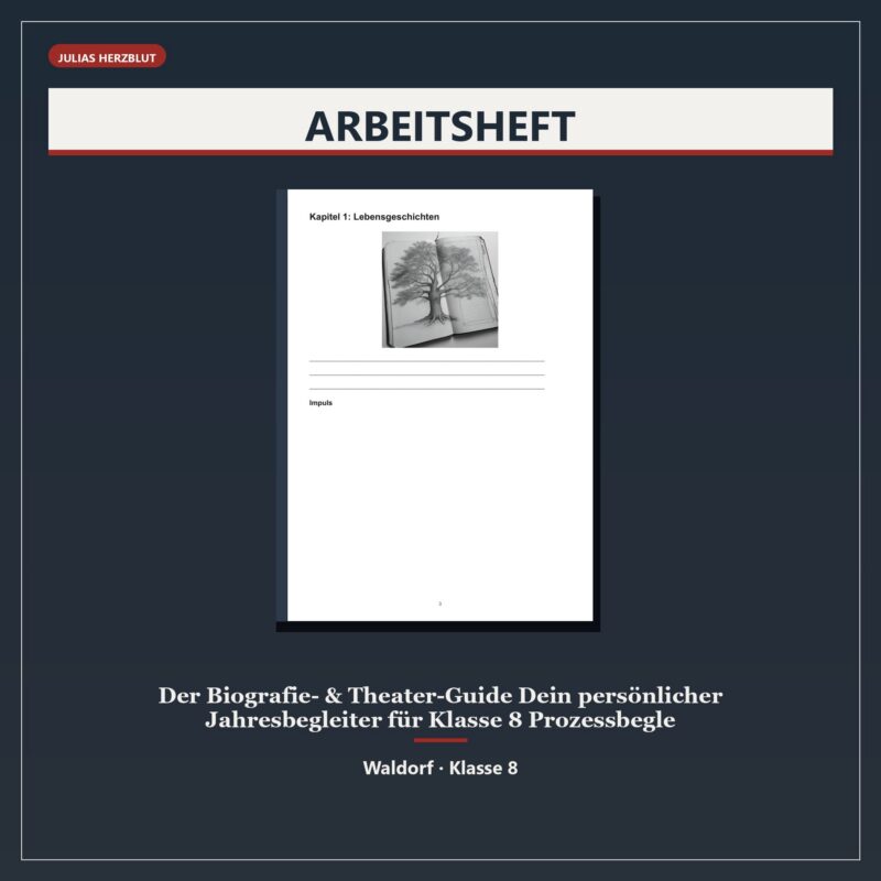 Der Biografie- & Theater-Guide – Jahresbegleiter Klasse 8
