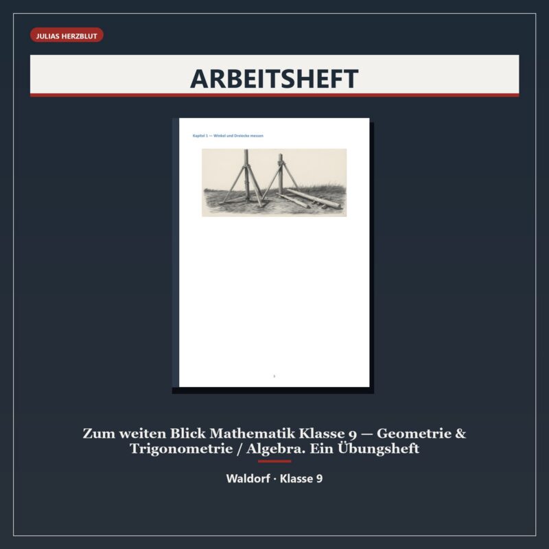 Zum weiten Blick Mathematik Klasse 9 — Geometrie & Trigonometrie / Algebra
