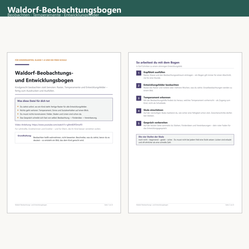 Waldorf Observation Record