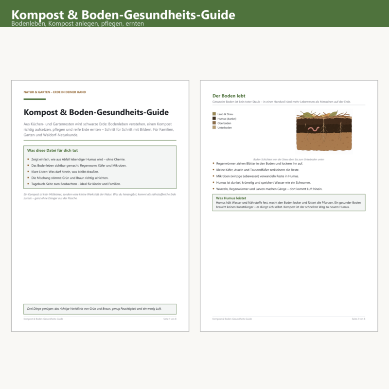 Kompost-/Bodengesundheits-Guide