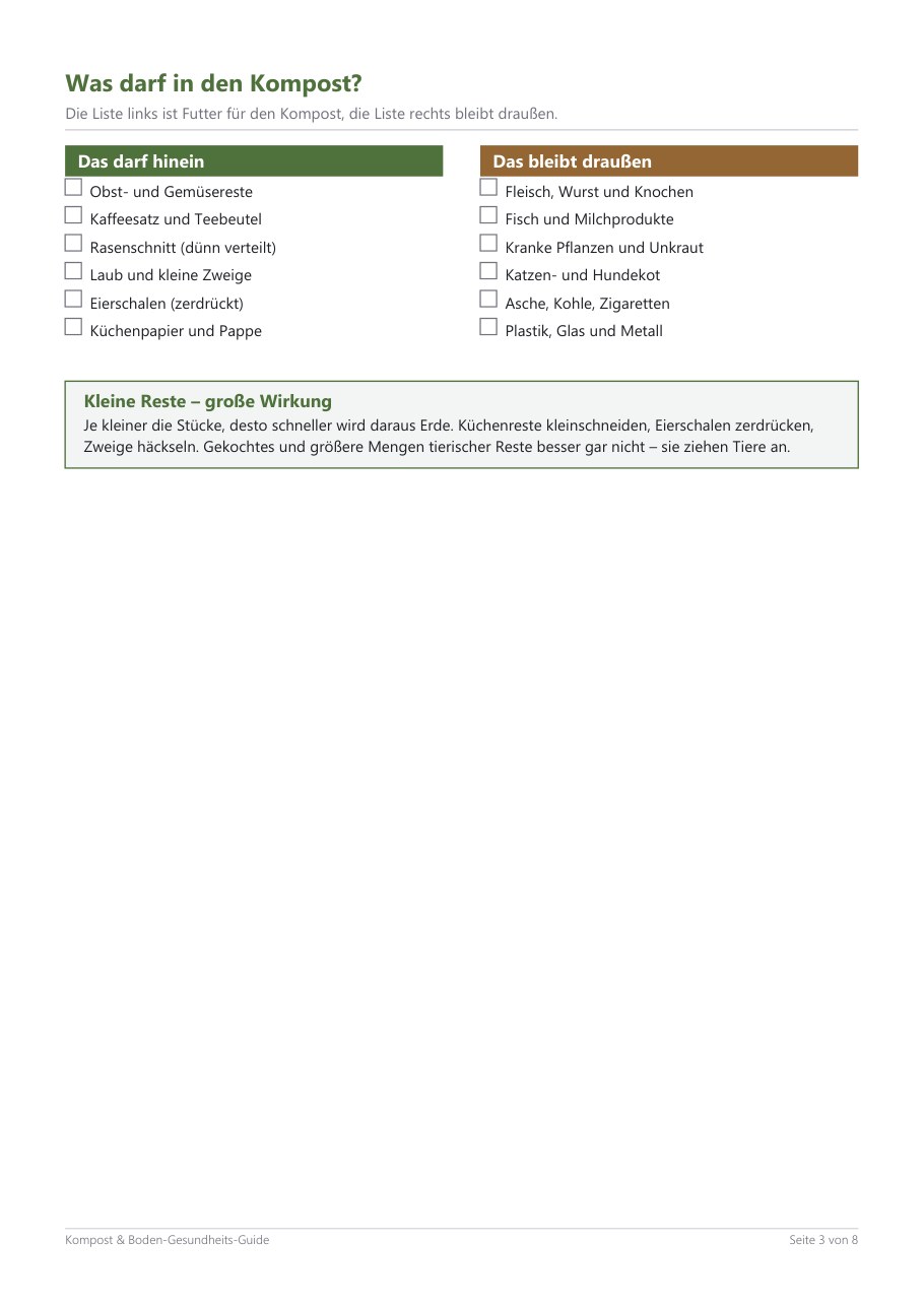 Kompost-/Bodengesundheits-Guide – Blick ins Heft, Seite 2